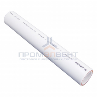 Труба полипропиленовая армированная стекловолокном KALDE - 25x4.2 (PN25, Tmax 70°C, штанга 4м)