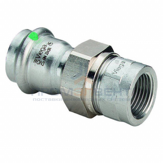 Муфта разъемная Viega Sanpress Inox 2362 - 15 x 1/2" (нержавеющая сталь)