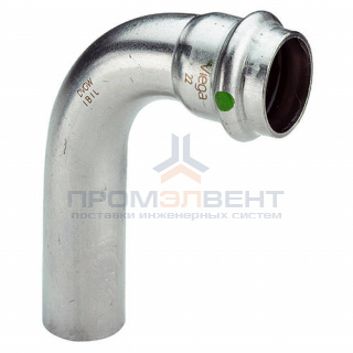 Отвод 90° Viega Sanpress Inox 2316.1 - 22 (нержавеющая сталь)