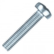 Винт с полукруглой головкой М6х30 оцинкованный DIN7985 (коробка 50шт)