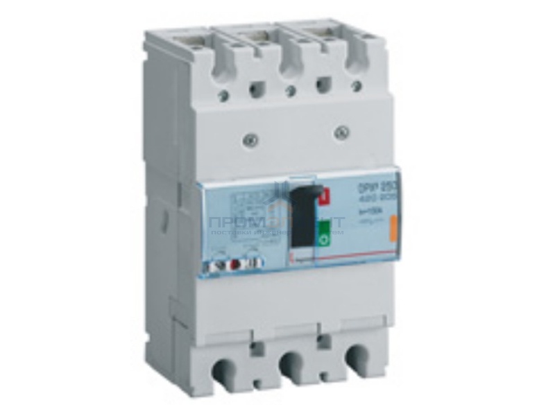 Автоматический выключатель Legrand DPX3 250 3P 160А 25kA (автомат)