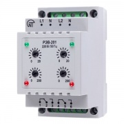 Реле времени РЭВ-201-1 0-23мин 220В на DIN-рейку